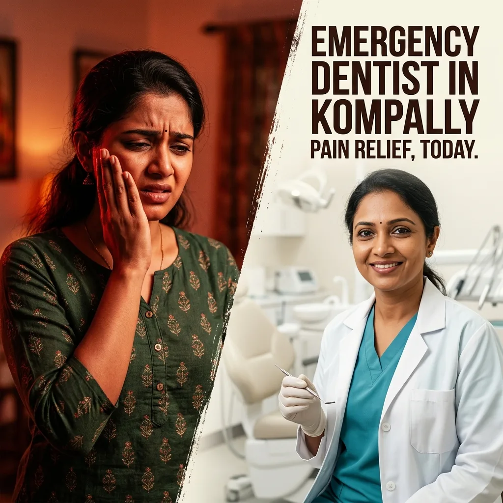 Waking Up with Severe Tooth Pain in Kompally? An Emergency Dentist’s Action Plan
